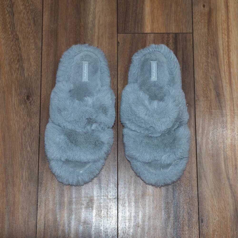fuzzy slippers